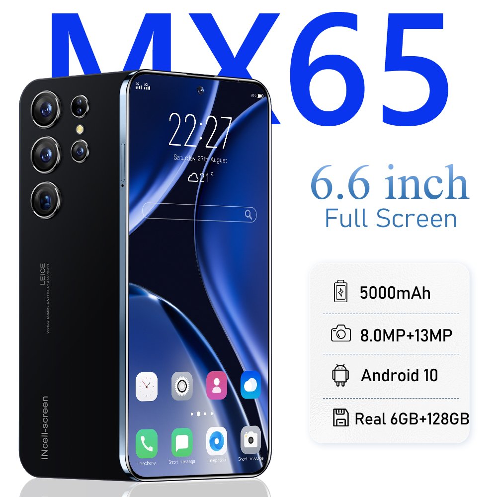 128GB Smartphone Android Cell phone mobile 3G 4G GSM WiFi FCC 6.6 inch in-Cell Screen Wholesale Unlocked Smart Mobile phones